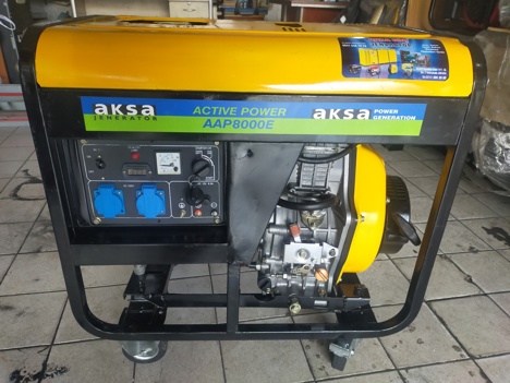 İş Makineleri, Jeneratör, 0541 548 70 78, Kırşehrli Memet Usta Aksa Dizel 8 Kva 220 Cıkışlı