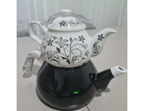 Ev, Bahçe Eşyaları, Çaydanlıklar, Simfar, Emaye Çaydanlık