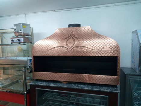 Dükkan, Ofis Eşyaları, Ocakbaşı Mangalı, Ocakbası, Bakir Mangal, Bakır Mangal, 150 Cm Bakır Ocakbaşı