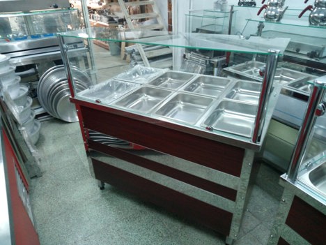 Dükkan, Ofis Eşyaları, Saladbar, Benmari, İmalattan 8 Li Yemek Tezgahı