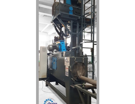 İş Makineleri, Kumlama Makinaları, Abir Makine, Abir Makine A.Ş, 1000 Mm Çap Boru Kumlama Makinesi