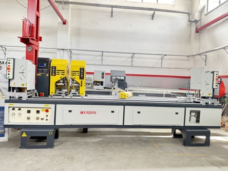 İş Makineleri, Kaynak Makinaları (Pvc), Kaban Makina, Pvc Makinaları , Kaban Marka Pvc Çift Kafa Kıl Kaynak Makinası