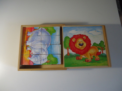 Hobi, 16, Ahşap Küp Puzzle Temiz