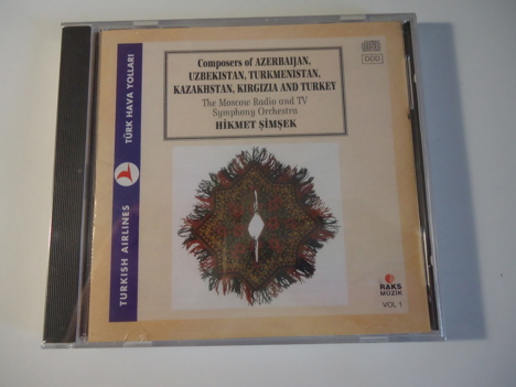 Müzik, Film (Plak,Cd, Dvd), Klasik Müzik, Muhtelif, Türk Cumhuriyetleri Bestecileri Cd Sıfır