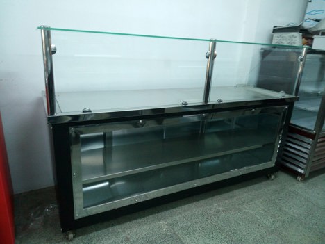 Dükkan, Ofis Eşyaları, Teşhir Dolapları, 2 Metre Börek Tezgahı