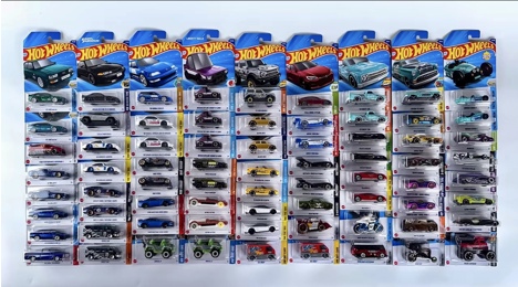 Hobi, Araba Maketleri, Hot Wheels Case, 2024, Hot Wheels Kapalı Koli 72Li, Hot Wheels 72Li Kapalı Koli