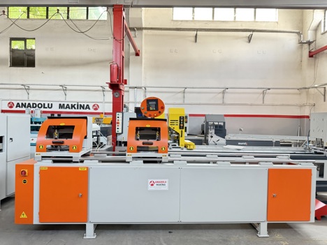 İş Makineleri, Kesme Makinaları (Pvc), Anadolu Makina , Pvc Makinaları , Pvc Çift Kafa Kesim Dijital Otomatik