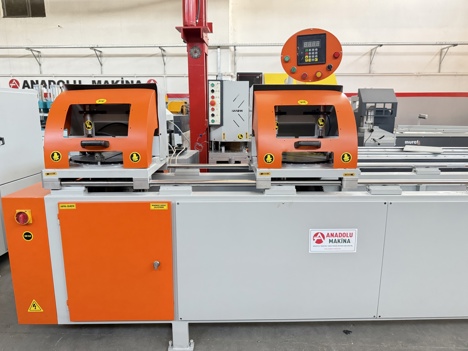 İş Makineleri, Kesme Makinaları (Pvc), Anadolu Makina , Pvc Makinaları , Pvc Çift Kafa Kesim Dijital Otomatik
