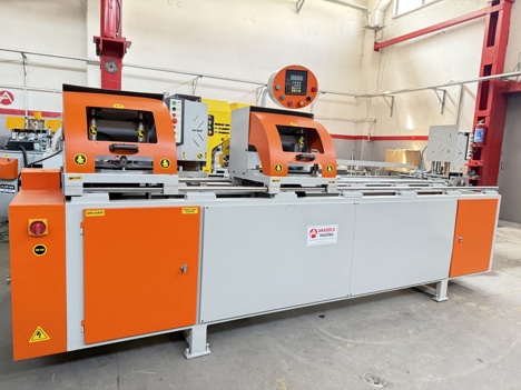 İş Makineleri, Kesme Makinaları (Pvc), Anadolu Makina , Pvc Makinaları , Pvc Çift Kafa Kesim Dijital Otomatik