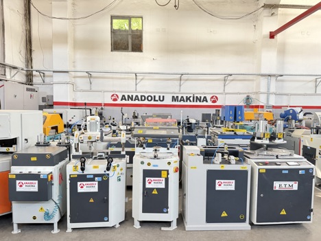 İş Makineleri, Komple Pvc Makinaları, Anadolu Makina , Pvc Makinaları 5 Li Set Kıl Kaynaklı Bakımlı