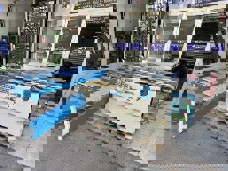 İş Makineleri, Çizicili Yatar, Mızrak 2200 Çizerli Yatar Daire Testere Makinası