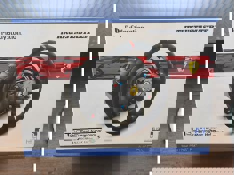 Elektronik Eşya, Oyun Konsolları, Thrustmaster/Sony, T300 Ferrari İntegral Racing Wheel Alcantara Editi