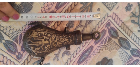 Antika Eşya, Diğer Antikalar, Bakır Barutluk , Bakir Barutluk El İşçiliği