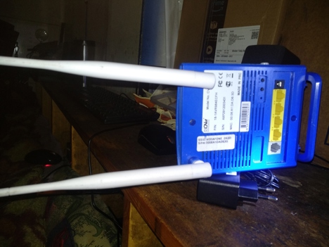 Bilgisayar, Modem, Cnet Cvr984e 300Mbps 5Db Antenler Vdsl2/Adsl2