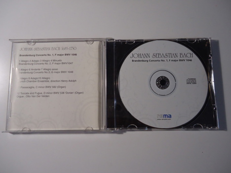 Müzik, Film (Plak,Cd, Dvd), Klasik Müzik, Johann Sebastian Bach Brandenburg Concertos No: 1
