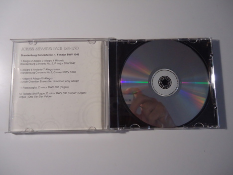 Müzik, Film (Plak,Cd, Dvd), Klasik Müzik, Johann Sebastian Bach Brandenburg Concertos No: 1