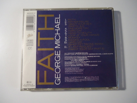 Müzik, Film (Plak,Cd, Dvd), Pop Müzik (Yabancı), George Michael - Faith Cd 1987 Temiz
