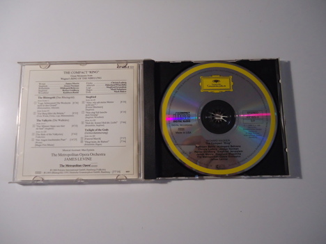 Müzik, Film (Plak,Cd, Dvd), Opera, Richard Wagner The Compact Ring Cd Tertemiz
