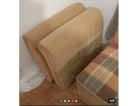 Ev, Bahçe Eşyaları, Diğer Ev Eşyaları, Çekyat Kanepe , Kanepe Çekyat Pazarlık Payı Var Turuncu Kahverengi