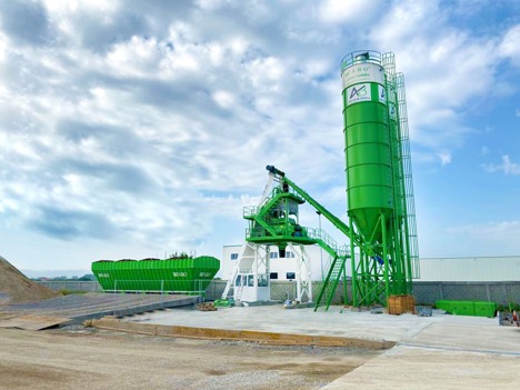 İş Makineleri, Beton Santralleri, Fabo, Compact-110 Yeni Nesil Beton Santrali