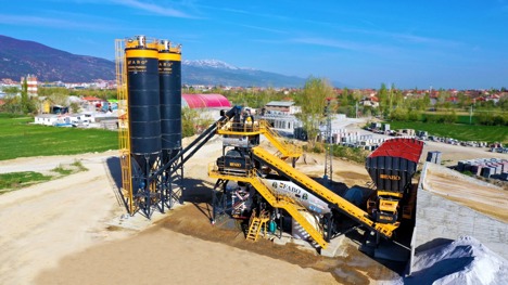 İş Makineleri, Beton Santralleri, Fabo, Compact-120 Yeni Nesil Beton Santrali