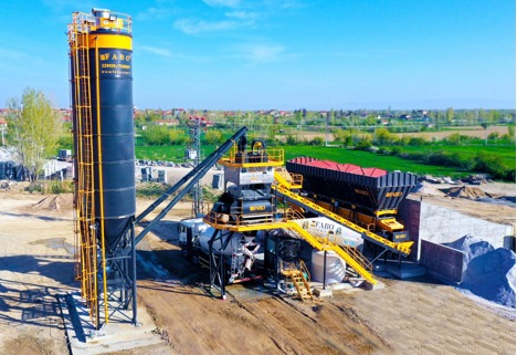 İş Makineleri, Beton Santralleri, Fabo, Compact-120 Yeni Nesil Beton Santrali