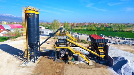 İş Makineleri, Beton Santralleri, Fabo, Compact-120 Yeni Nesil Beton Santrali