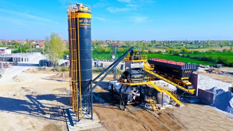 İş Makineleri, Beton Santralleri, Fabo, Compact-120 Yeni Nesil Beton Santrali
