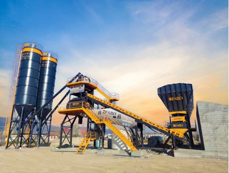 İş Makineleri, Beton Santralleri, Fabo, Compact-120 Yeni Nesil Beton Santrali