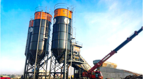 İş Makineleri, Beton Santralleri, Fabo, Compact-160 Yeni Nesil Beton Santrali