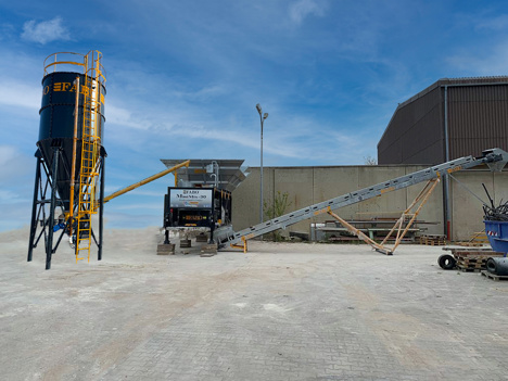 İş Makineleri, Beton Santralleri, Fabo, Mobil Beton Santralleri, Mınımıx-30 Mobil Beton Santrali 30 M3