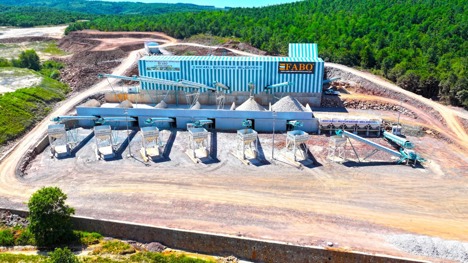 İş Makineleri, Kırıcılar (Madencilik), Fabo, 400 Tph, Kırma Eleme Tesisi , 400 Ton/Saat Kapasiteli Sabit Kırma Eleme Tesisi