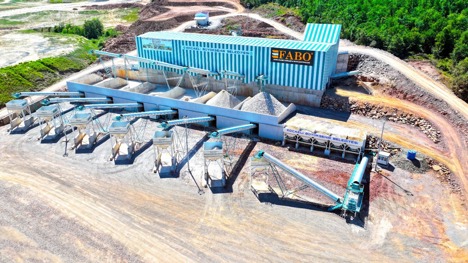 İş Makineleri, Kırıcılar (Madencilik), Fabo, 400 Tph, Kırma Eleme Tesisi , 400 Ton/Saat Kapasiteli Sabit Kırma Eleme Tesisi