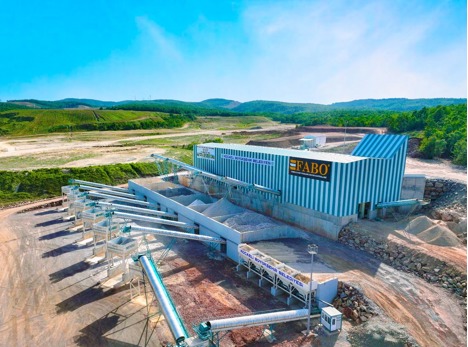 İş Makineleri, Kırıcılar (Madencilik), Fabo, 400 Tph, Kırma Eleme Tesisi , 400 Ton/Saat Kapasiteli Sabit Kırma Eleme Tesisi