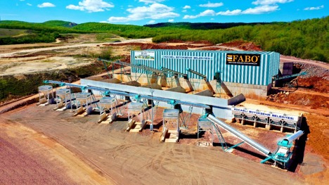 İş Makineleri, Kırıcılar (Madencilik), Fabo, 400 Tph, Kırma Eleme Tesisi , 400 Ton/Saat Kapasiteli Sabit Kırma Eleme Tesisi