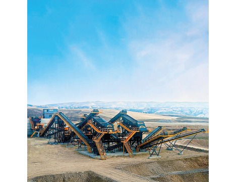 İş Makineleri, Kırıcılar (Madencilik), Fabo, Kırma Eleme Tesisi , 200-350 Tph Kırma Eleme ve Yıkama Tesisi