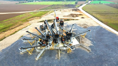 İş Makineleri, Kırıcılar (Madencilik), Fabo, 500 Tph, Kırma Eleme Tesisi , 500 T/H Sabit Kırma Eleme Tesisi
