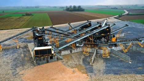 İş Makineleri, Kırıcılar (Madencilik), Fabo, 500 Tph, Kırma Eleme Tesisi , 500 T/H Sabit Kırma Eleme Tesisi