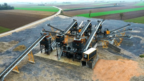 İş Makineleri, Kırıcılar (Madencilik), Fabo, 500 Tph, Kırma Eleme Tesisi , 500 T/H Sabit Kırma Eleme Tesisi