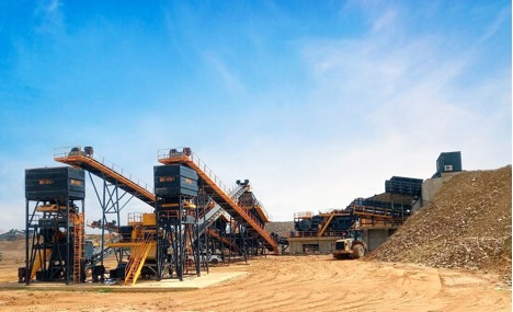 İş Makineleri, Fabo, 200-350 Tph, Kırma Eleme Tesisi , Apron ve Wobbler Besleyicili Sabit Konkasör Tesisi