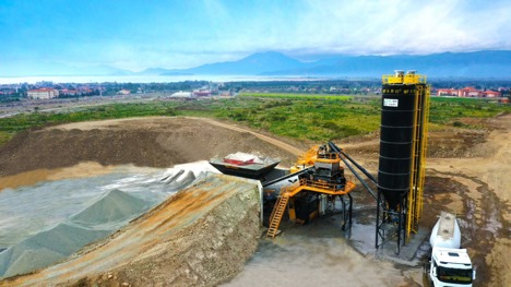 İş Makineleri, Beton Santralleri, Fabo, Turbomıx - 100, Mobil Beton Santralleri, 100 M³/H Mobil Beton Santrali