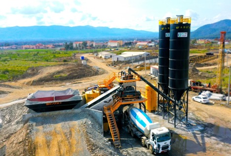 İş Makineleri, Beton Santralleri, Fabo, Turbomıx - 100, Mobil Beton Santralleri, 100 M³/H Mobil Beton Santrali