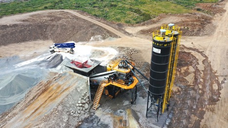 İş Makineleri, Beton Santralleri, Fabo, Turbomıx - 100, Mobil Beton Santralleri, 100 M³/H Mobil Beton Santrali