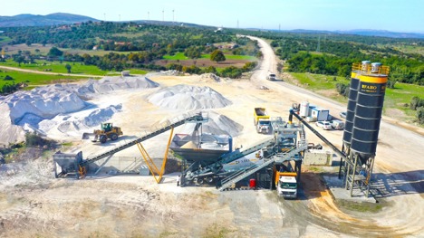 İş Makineleri, Beton Santralleri, Fabo, Turbomıx - 120, Mobil Beton Santralleri, 120 M³/H Mobil Beton Santrali