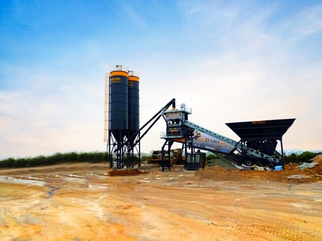 İş Makineleri, Beton Santralleri, Fabo, Turbomıx - 120, Mobil Beton Santralleri, 120 M³/H Mobil Beton Santrali