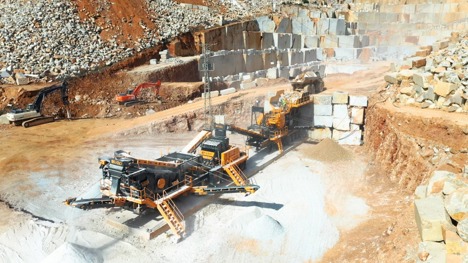 İş Makineleri, Fabo, Mck-110 Mobil Konkasör Tesisi