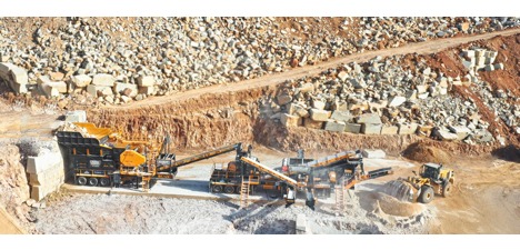 İş Makineleri, Fabo, Mck-110 Mobil Konkasör Tesisi
