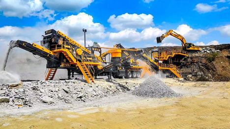 İş Makineleri, Fabo, Mck-115 Mobil Konkasör Tesisi