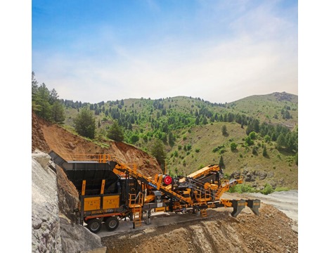 İş Makineleri, Fabo, Pro-90 Mobil Konkasör Tesisi