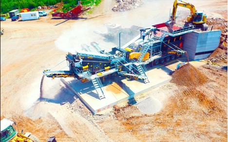 İş Makineleri, Fabo, Pro-150 Wobler Besleyicili Mobil Konkasör